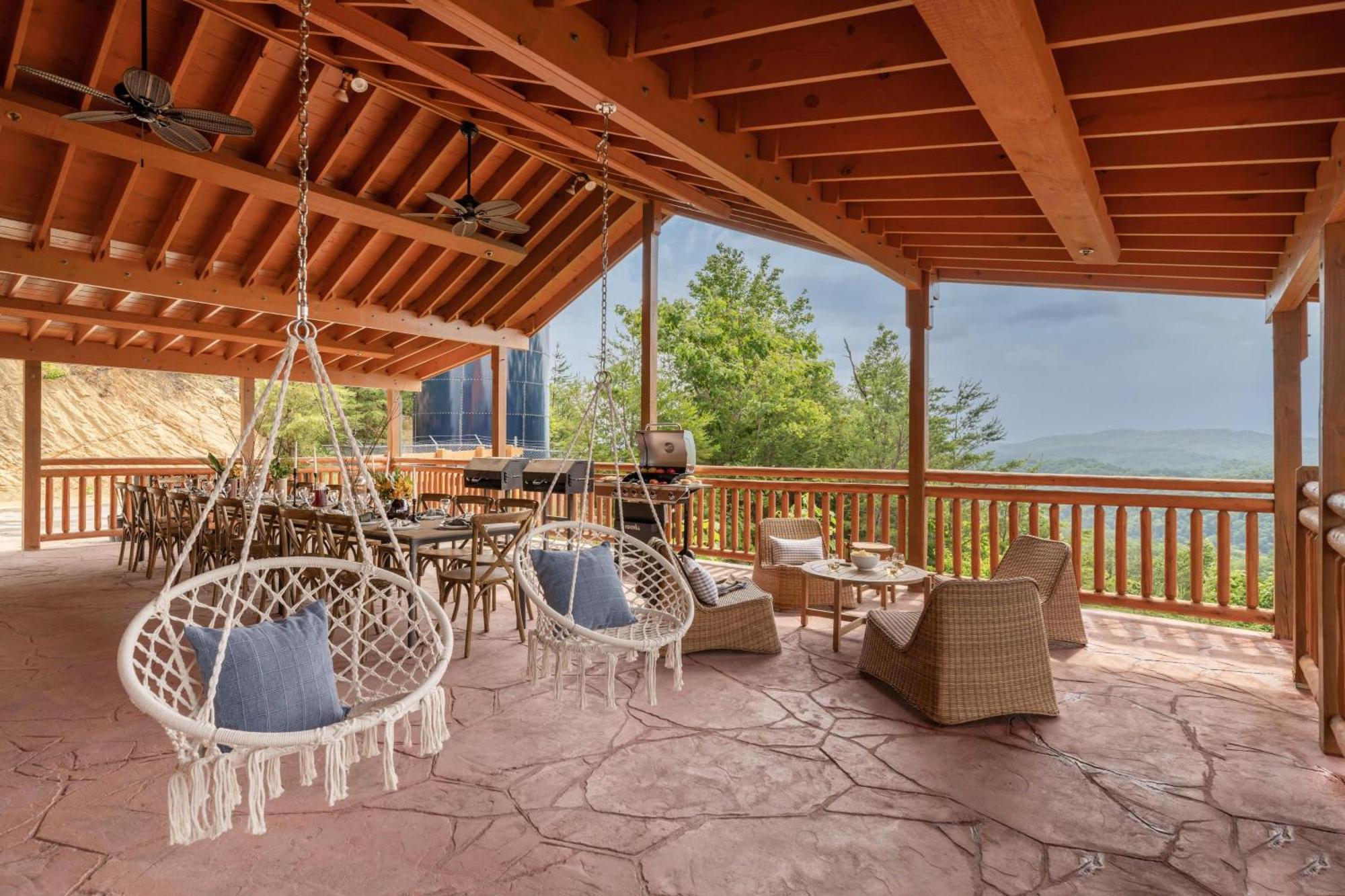 Sugarland By Avantstay Sleeps 28 Home Theatre Two Hot Tubs Indoor Pool Incredible Views Піджен-Фордж Екстер'єр фото