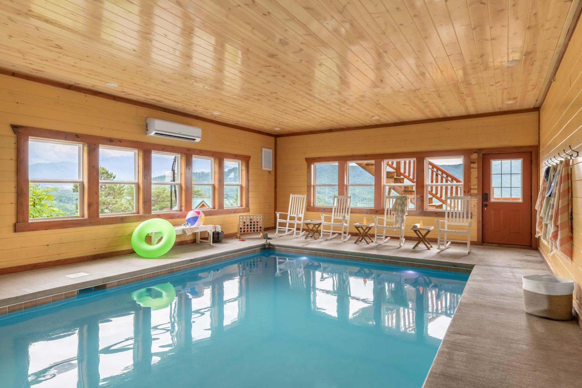 Sugarland By Avantstay Sleeps 28 Home Theatre Two Hot Tubs Indoor Pool Incredible Views Піджен-Фордж Екстер'єр фото